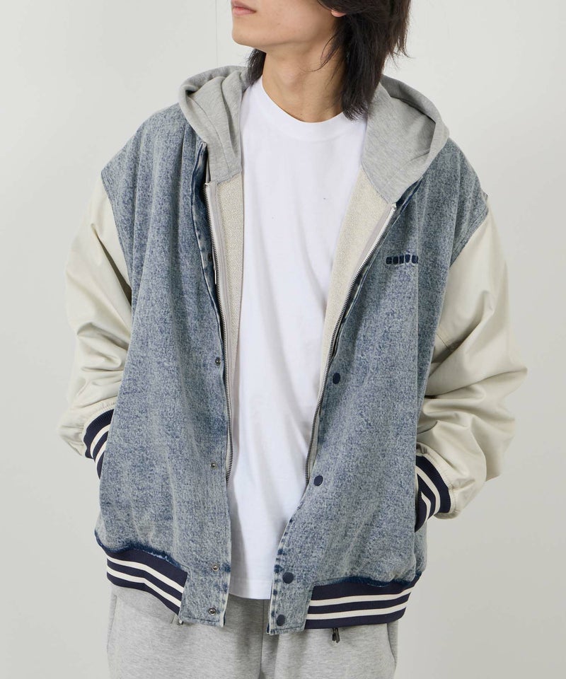 CONVERSE デニムスタジアムジャケット メンズ商品画像-9