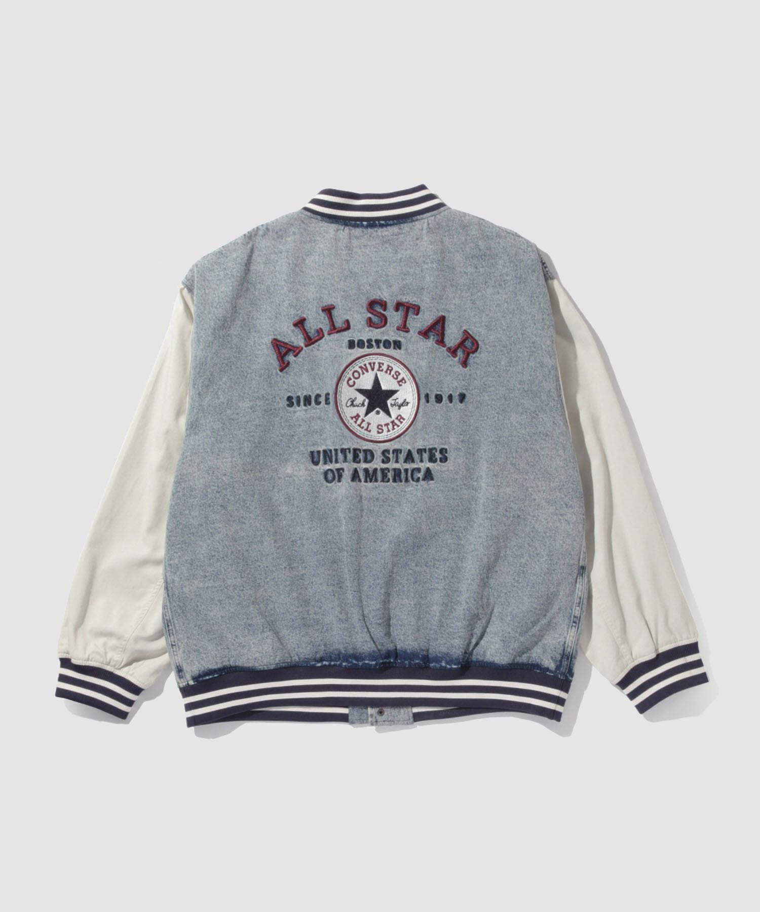 CONVERSE デニムスタジアムジャケット メンズ