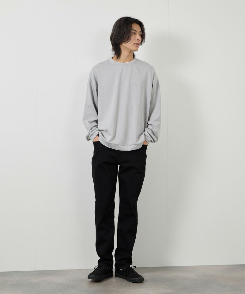 URBAN COLLECTION AIR Smoosy 360度ストレッチ クルーネックスウェット メンズ商品画像-8