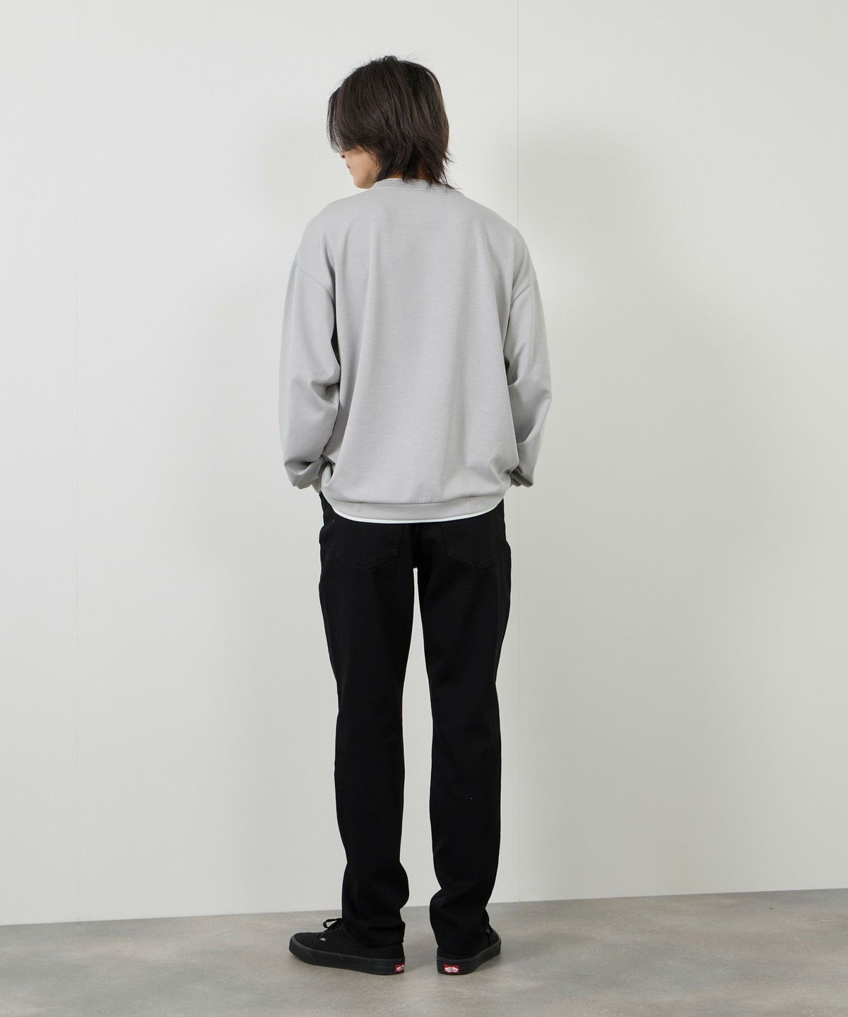 URBAN COLLECTION AIR Smoosy 360度ストレッチ クルーネックスウェット メンズ