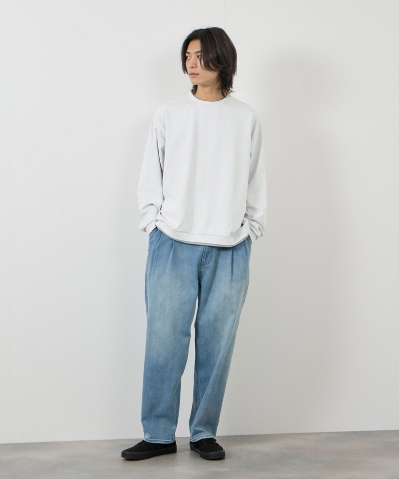 URBAN COLLECTION AIR Smoosy 360度ストレッチ クルーネックスウェット メンズ商品画像-11