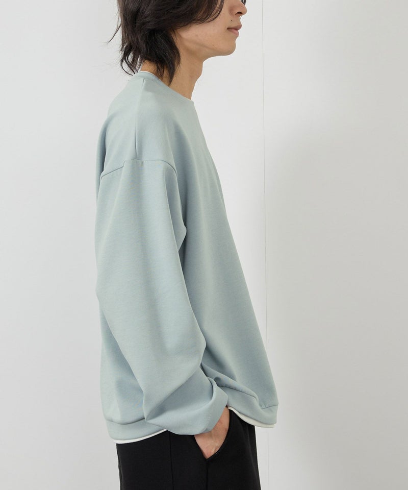 URBAN COLLECTION AIR Smoosy 360度ストレッチ クルーネックスウェット メンズ商品画像-18