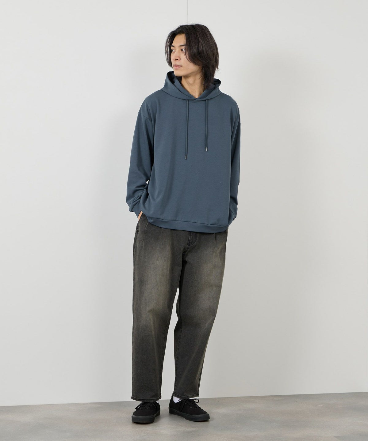 URBAN COLLECTION AIR Smoosy 360度ストレッチ パーカー メンズ