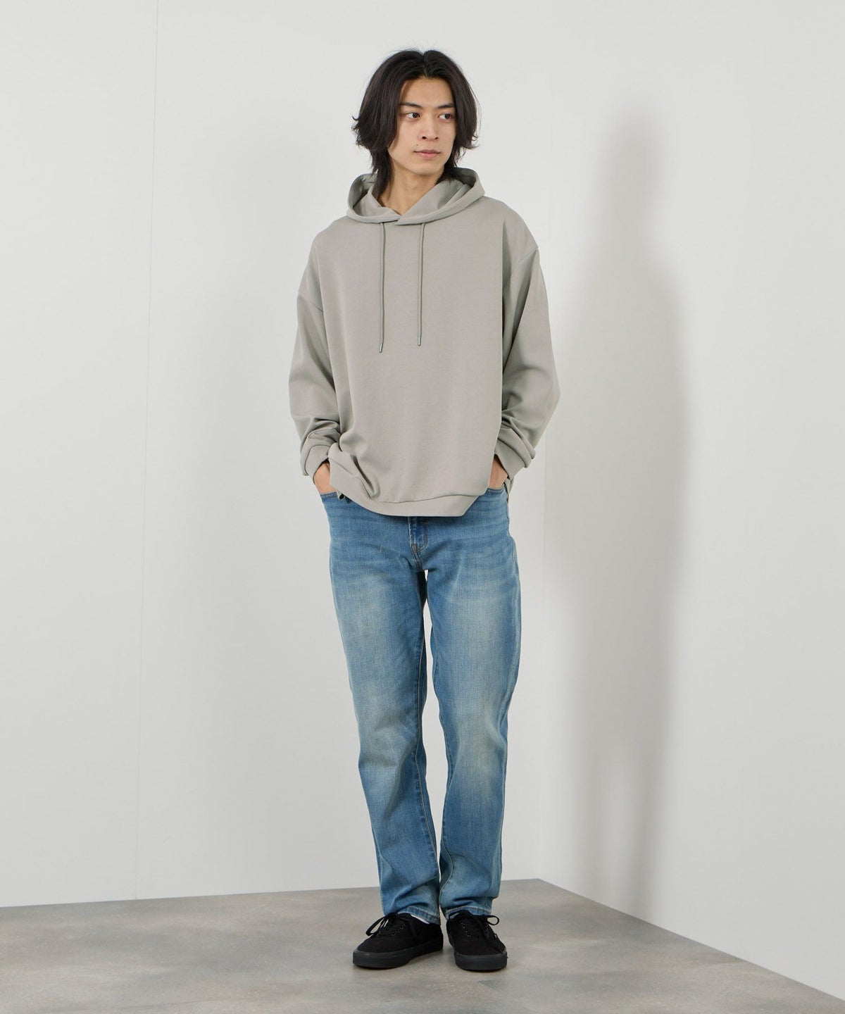 URBAN COLLECTION AIR Smoosy 360度ストレッチ パーカー メンズ