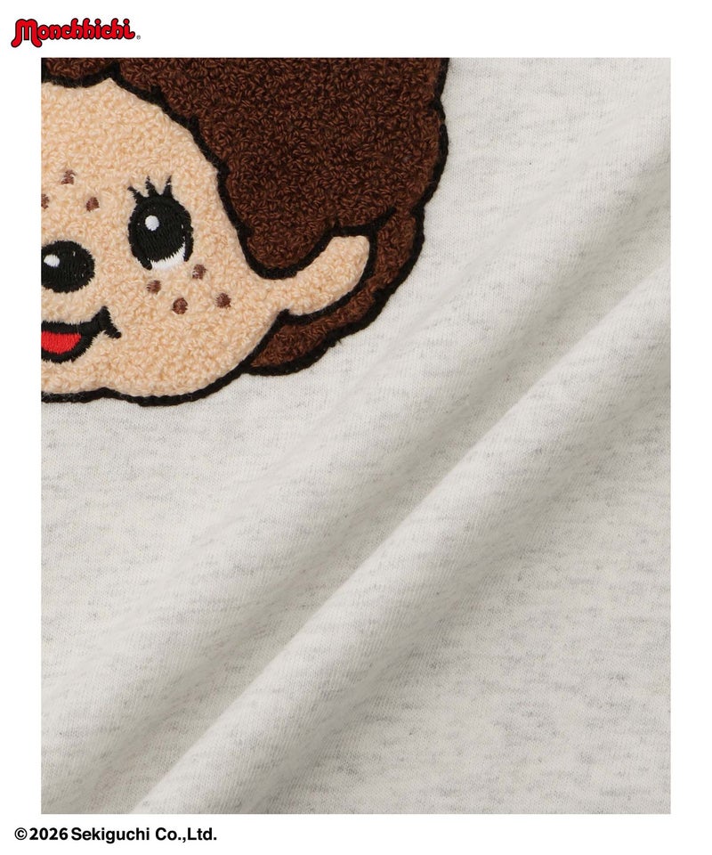 モンチッチ サガラ刺繍長袖Tシャツ レディース商品画像-7