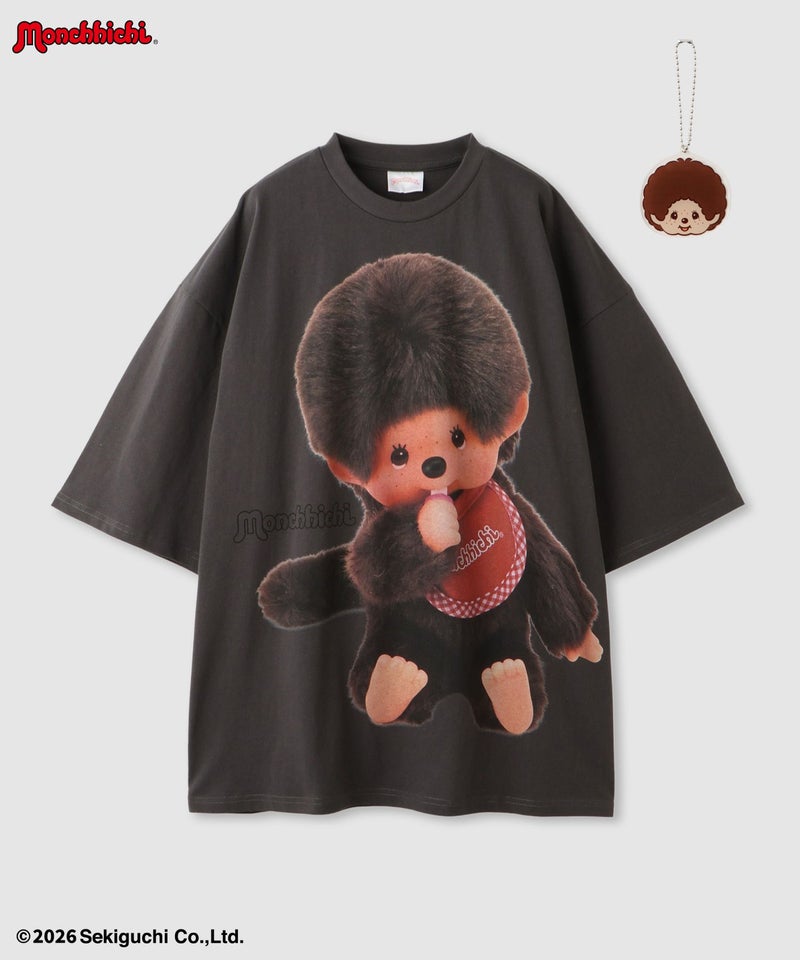 モンチッチ ビッグシルエットTシャツ レディース商品画像-1