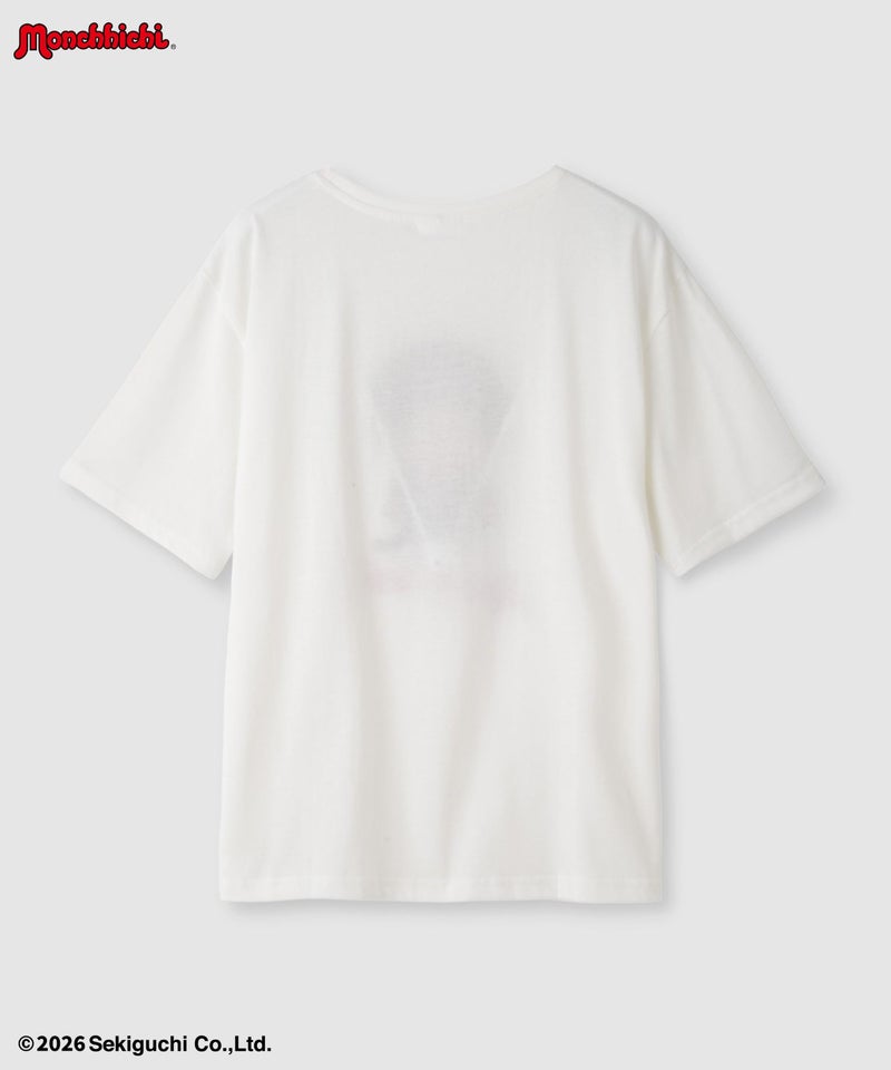 モンチッチ サガラ刺繍Tシャツ レディース商品画像-6