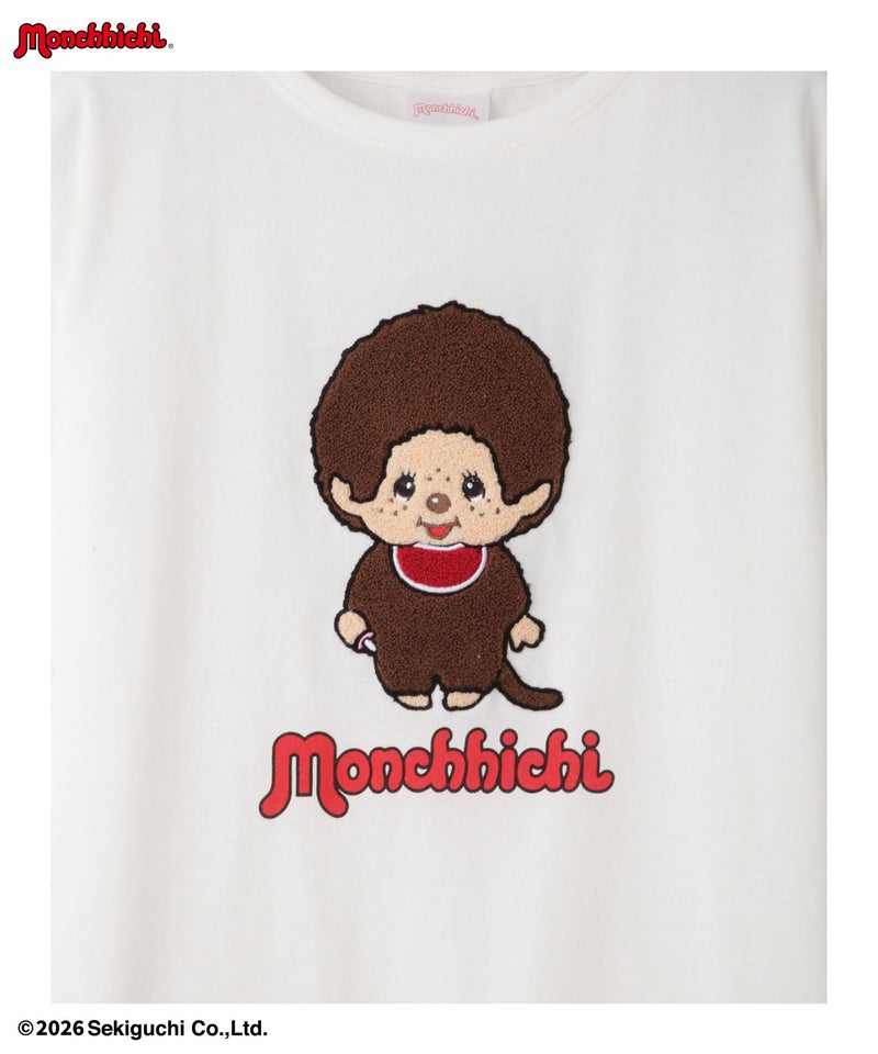モンチッチ サガラ刺繍Tシャツ レディース商品画像-7