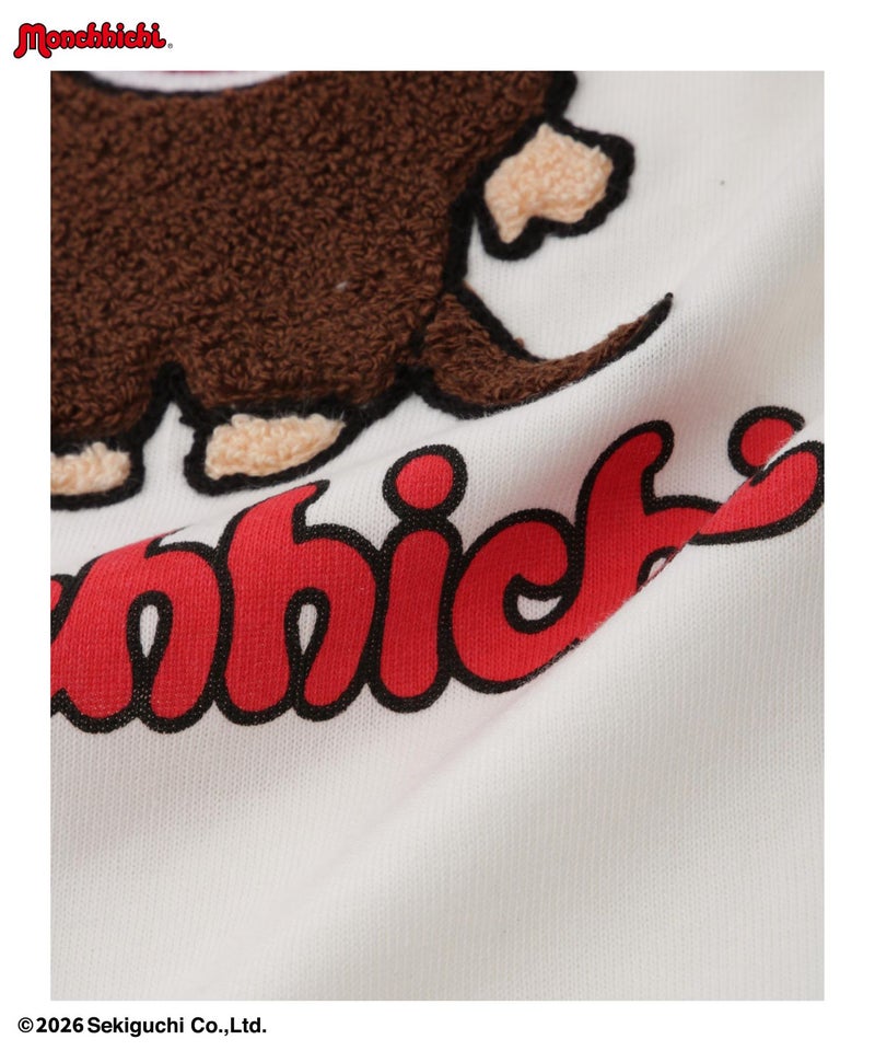 モンチッチ サガラ刺繍Tシャツ レディース商品画像-8