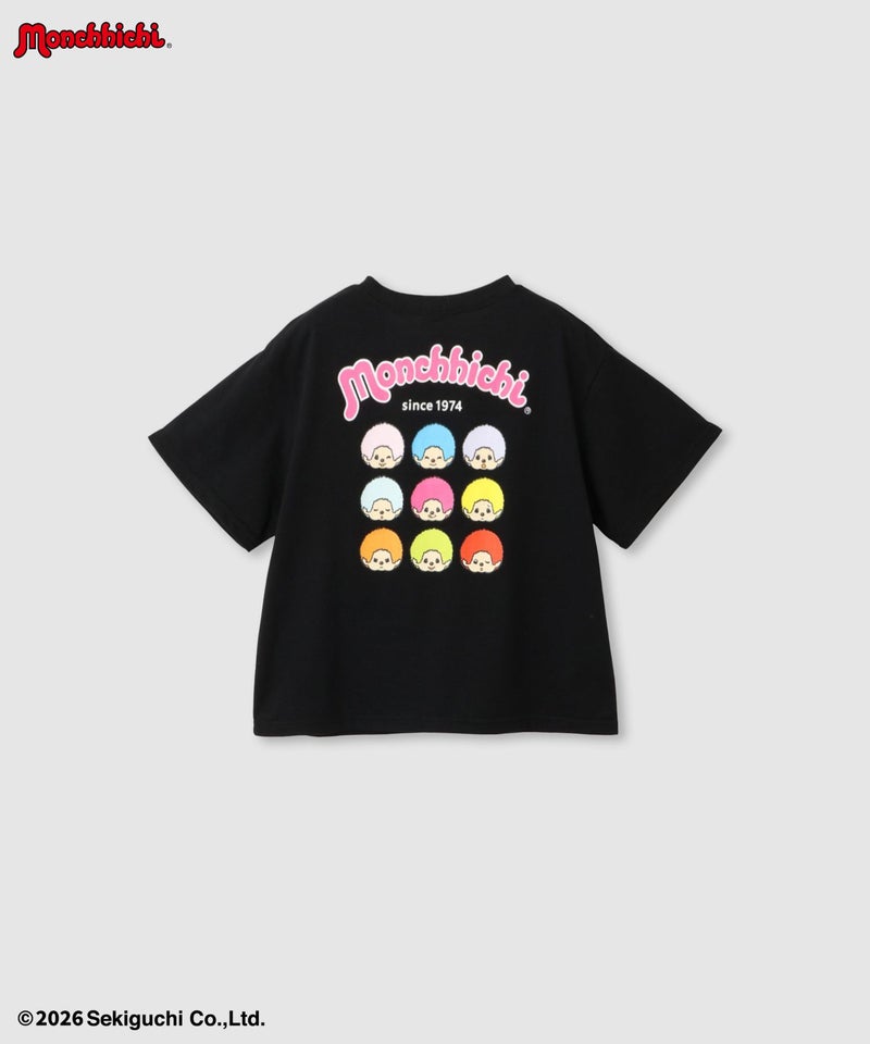 モンチッチ サガラ刺繍Tシャツ キッズ メール便 対応商品商品画像-3