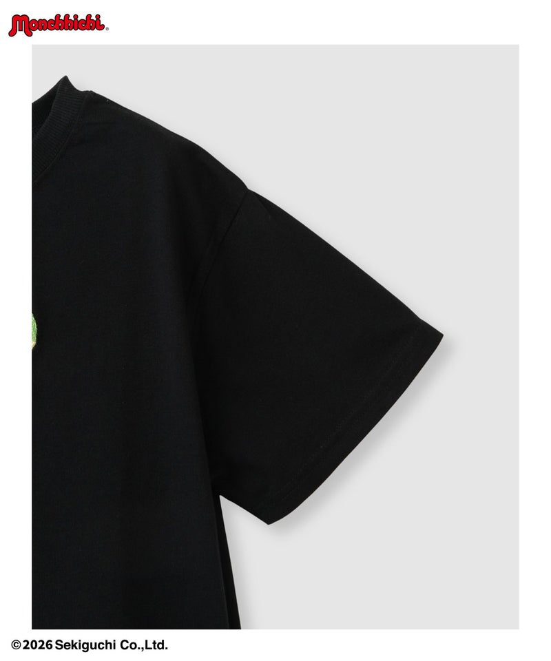 モンチッチ サガラ刺繍Tシャツ キッズ メール便 対応商品商品画像-7