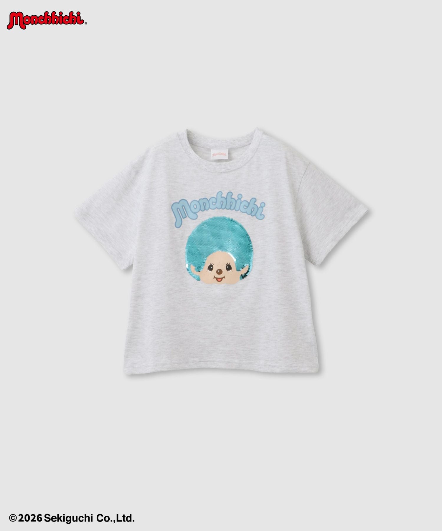 モンチッチ スパンコールTシャツ キッズ