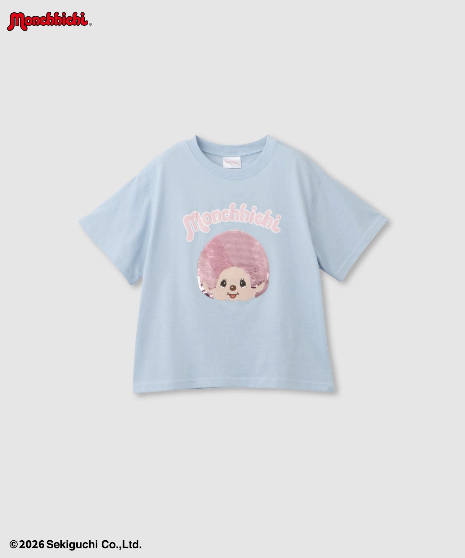 モンチッチ スパンコールTシャツ キッズ