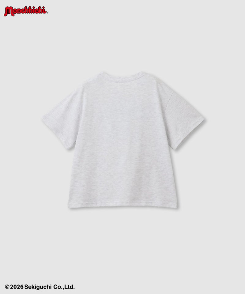 モンチッチ スパンコールTシャツ キッズ メール便 対応商品商品画像-3