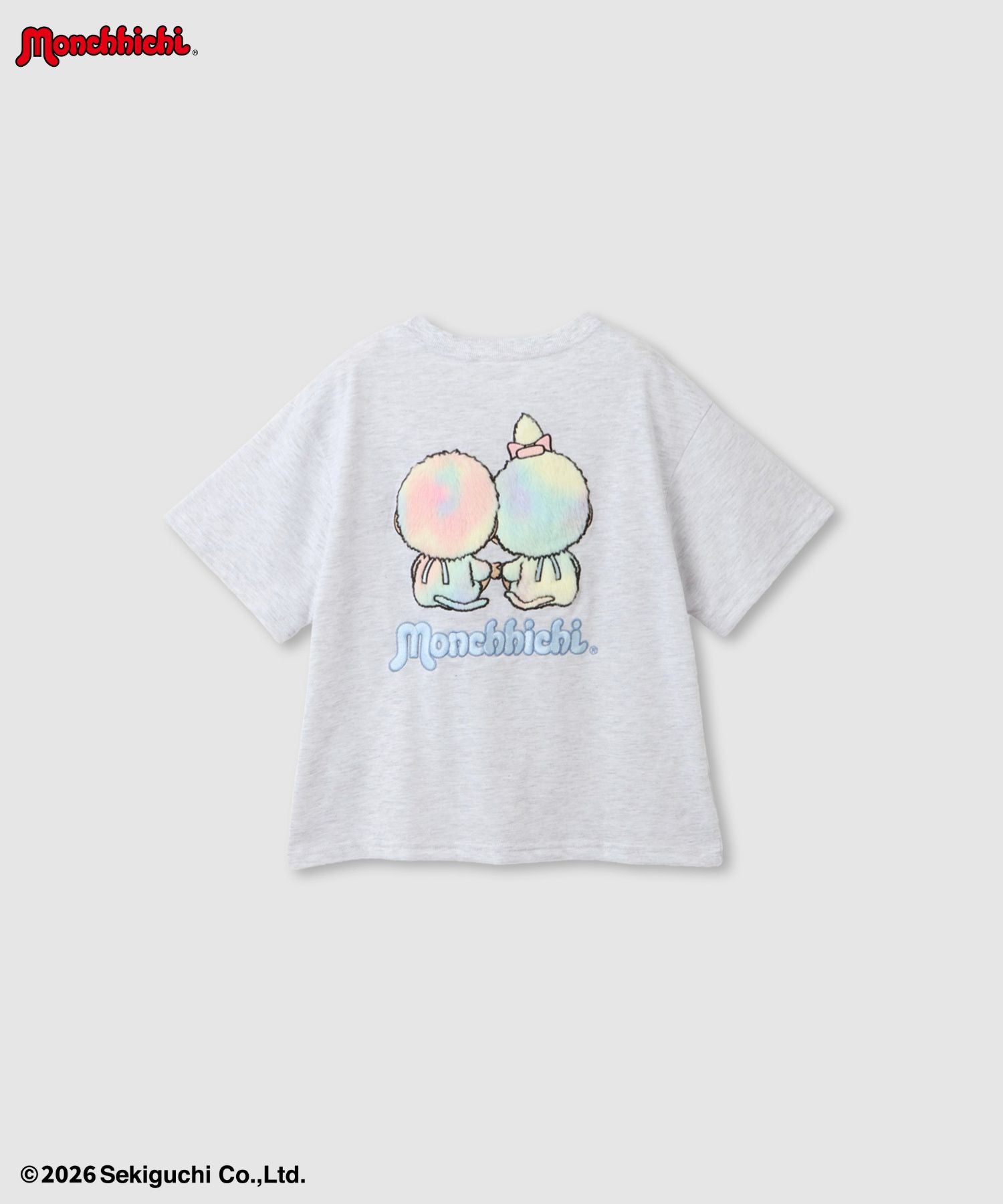 モンチッチ ファーワッペンTシャツ キッズ