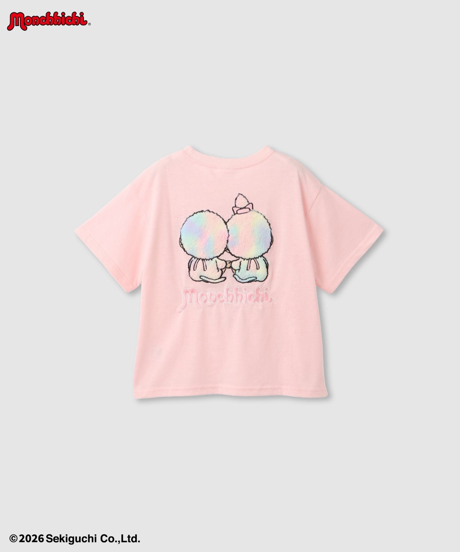 モンチッチ ファーワッペンTシャツ キッズ