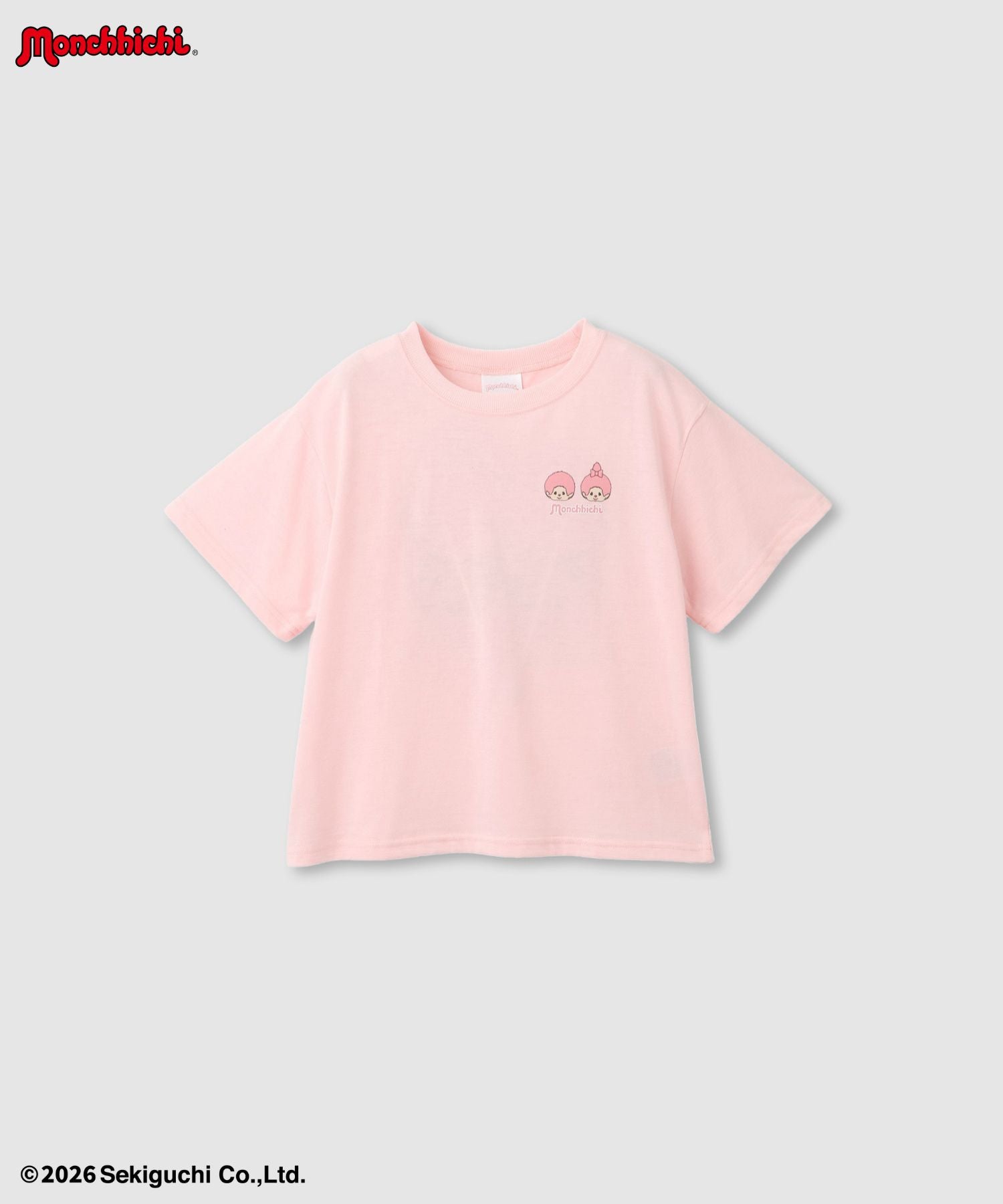 モンチッチ ファーワッペンTシャツ キッズ