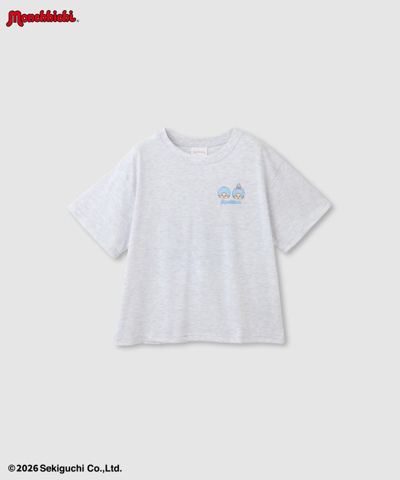 モンチッチ ファーワッペンTシャツ キッズ メール便 対応商品商品画像-4