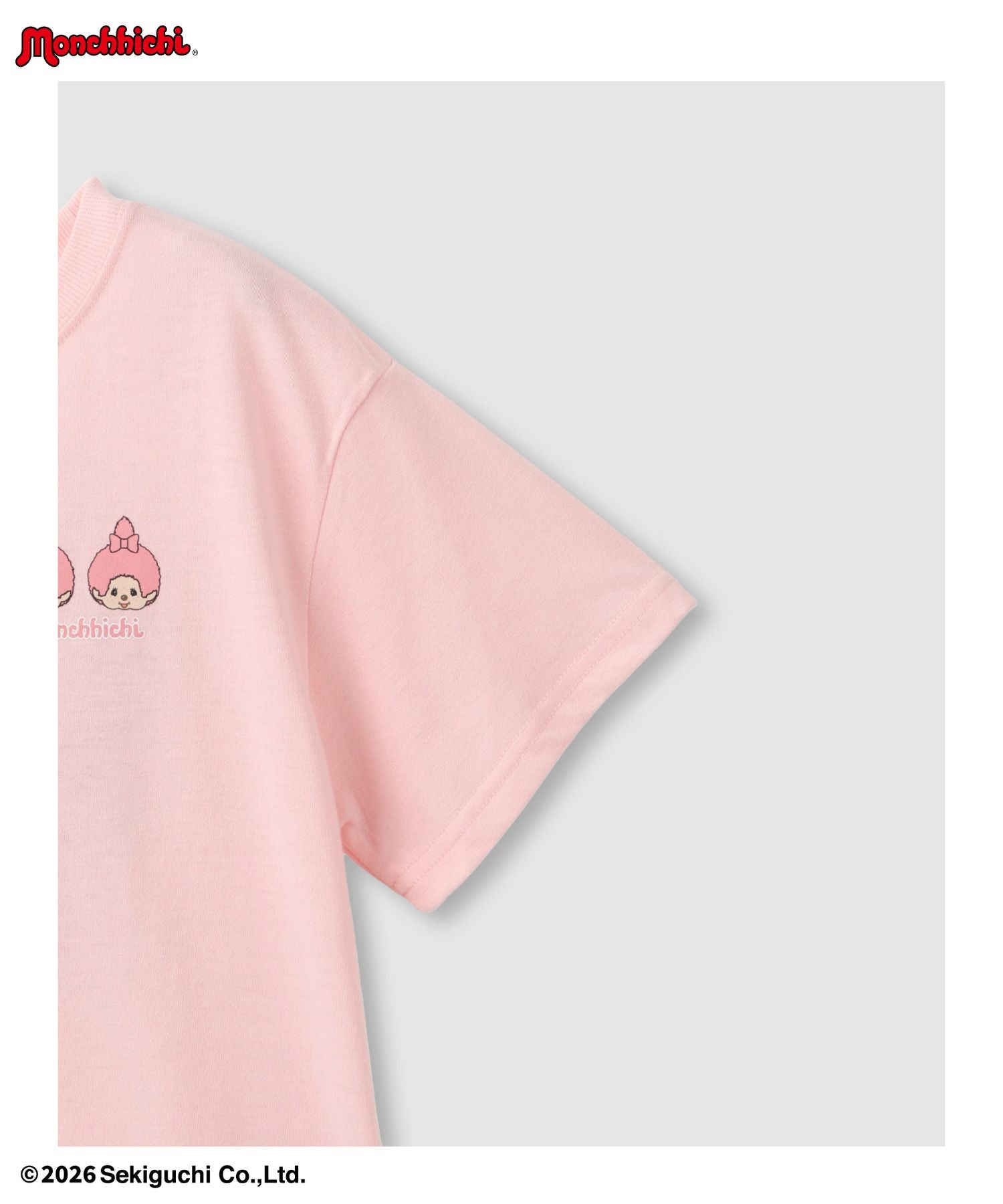 モンチッチ ファーワッペンTシャツ キッズ