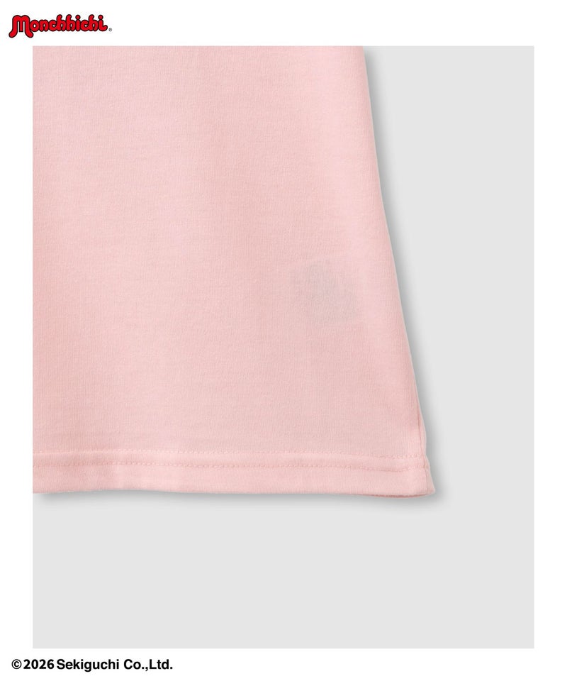 モンチッチ ファーワッペンTシャツ キッズ メール便 対応商品商品画像-8