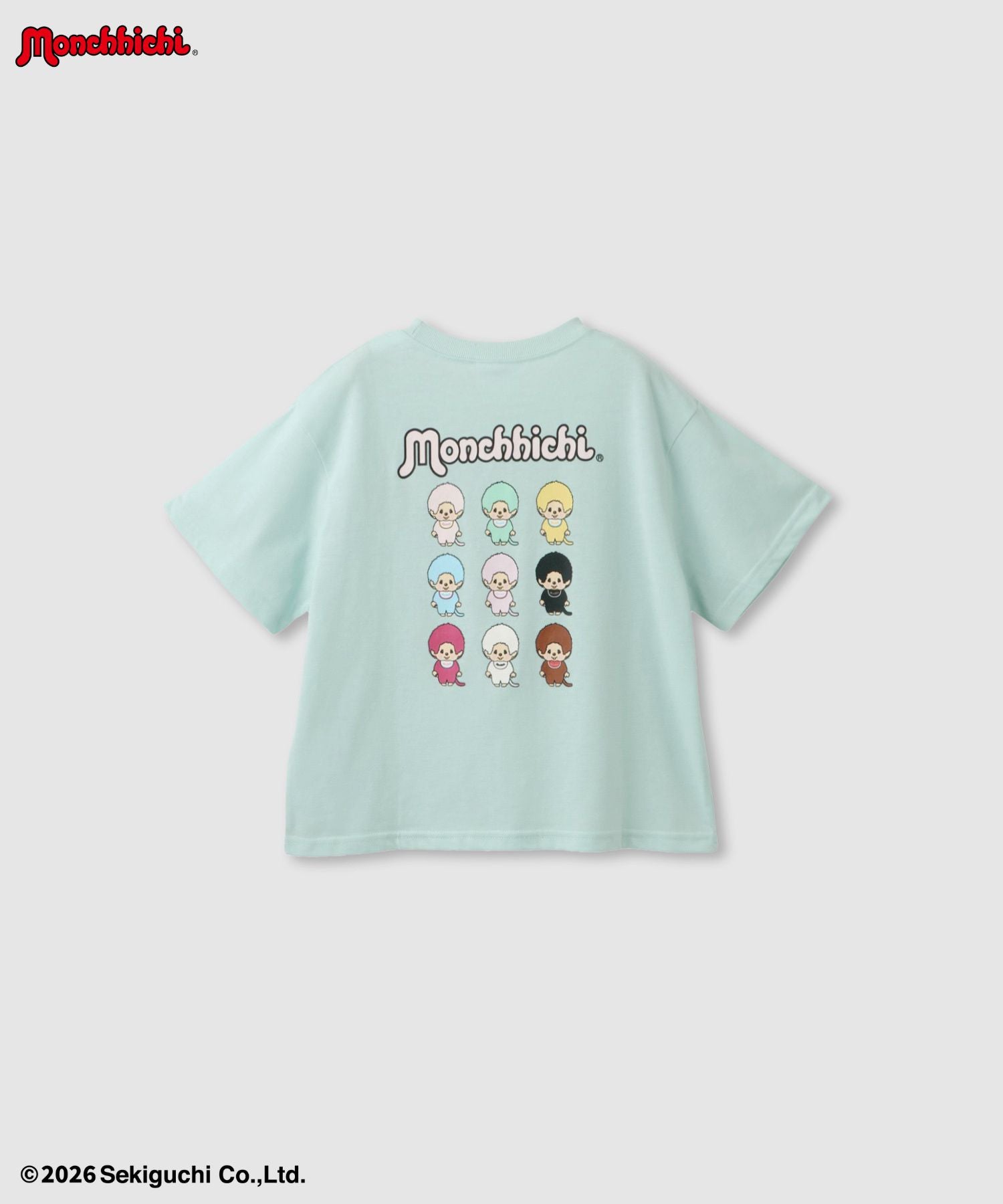 モンチッチ 刺繍Tシャツ キッズ