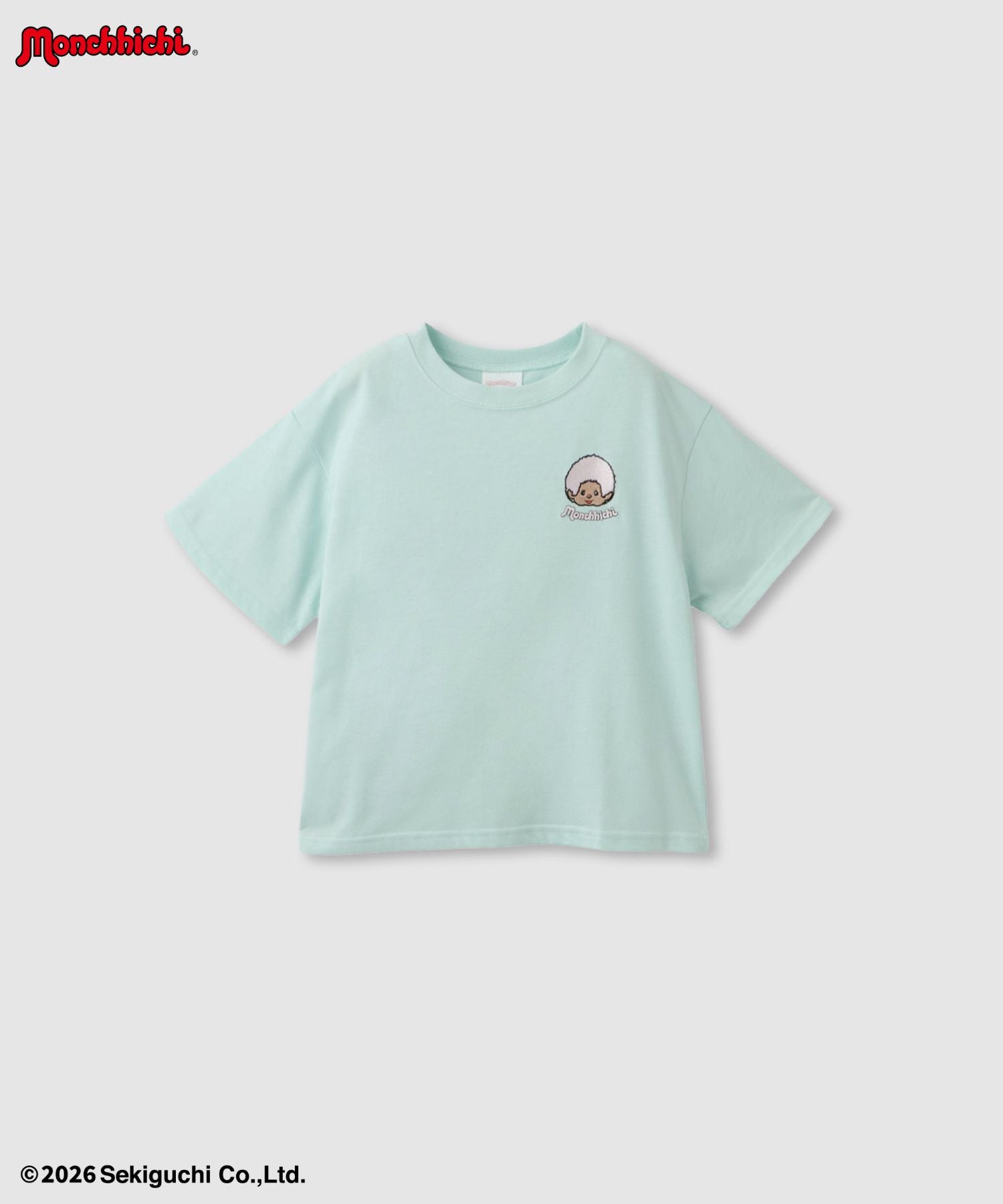 モンチッチ 刺繍Tシャツ キッズ