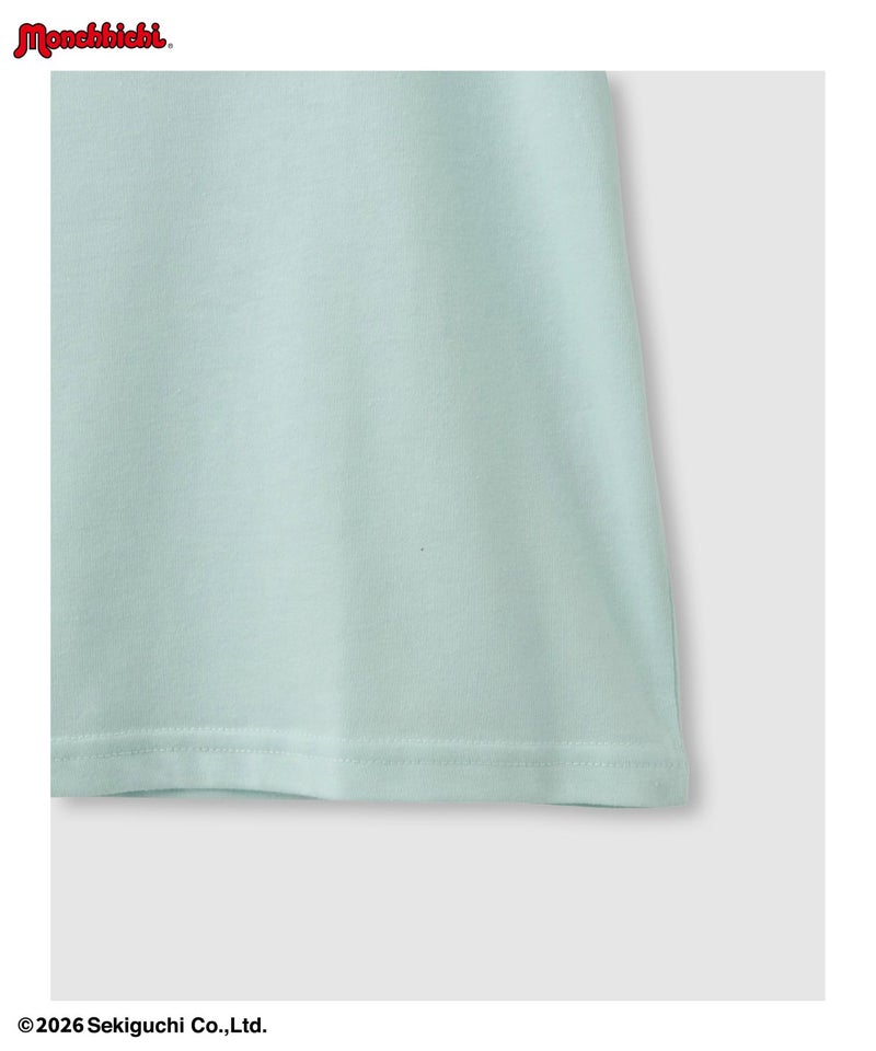 モンチッチ 刺繍Tシャツ キッズ メール便 対応商品商品画像-8