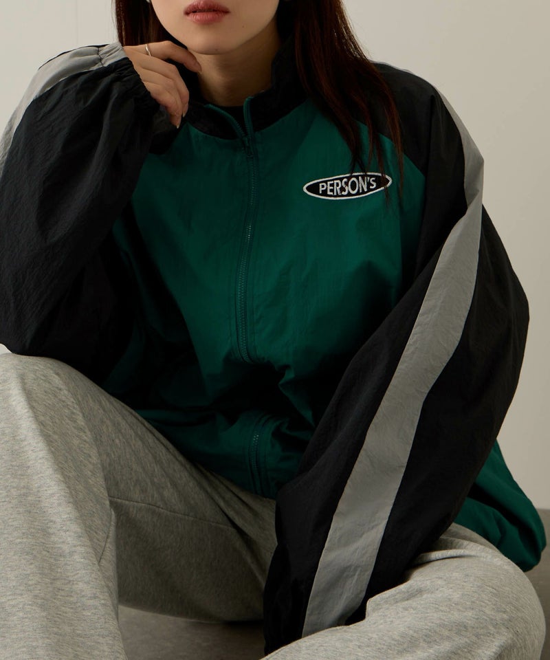 PERSON'S  別注デザイン 切替トラックジャケット レディース商品画像-5