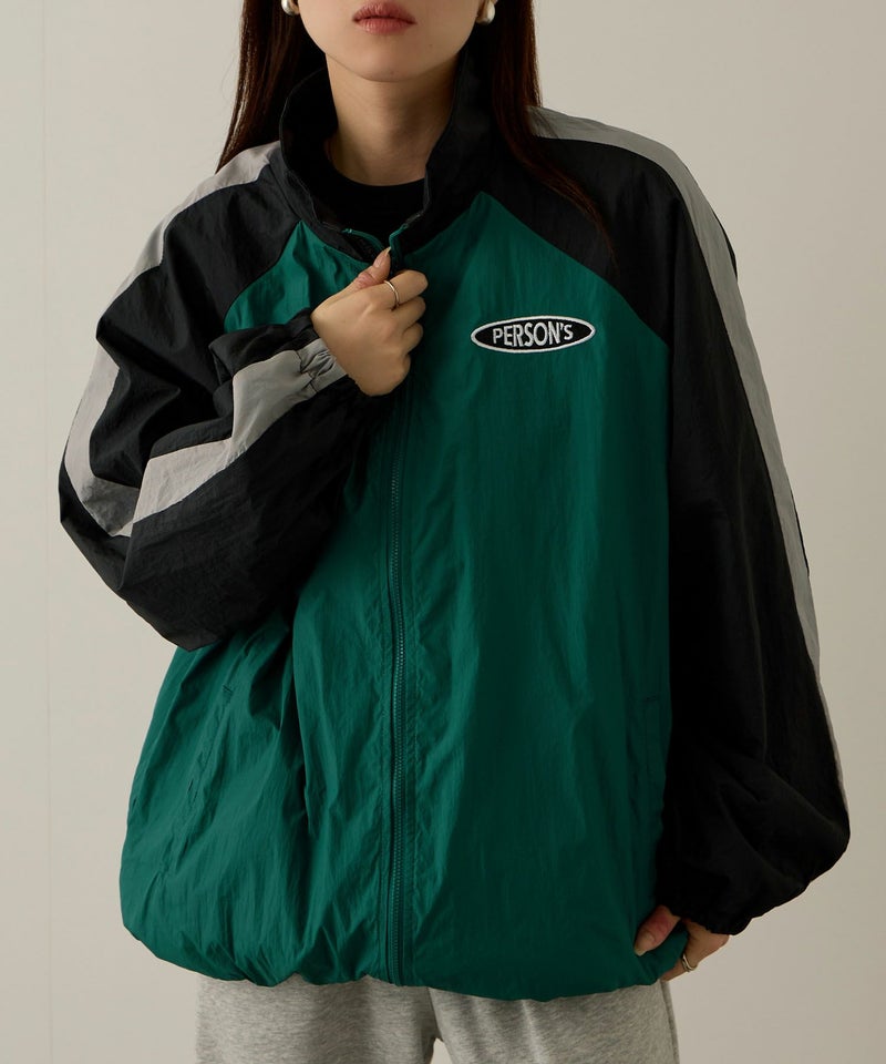 PERSON'S 別注デザイン 切替トラックジャケット レディース商品画像-6