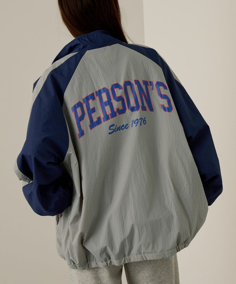 PERSON'S  別注デザイン 切替トラックジャケット レディース商品画像-13