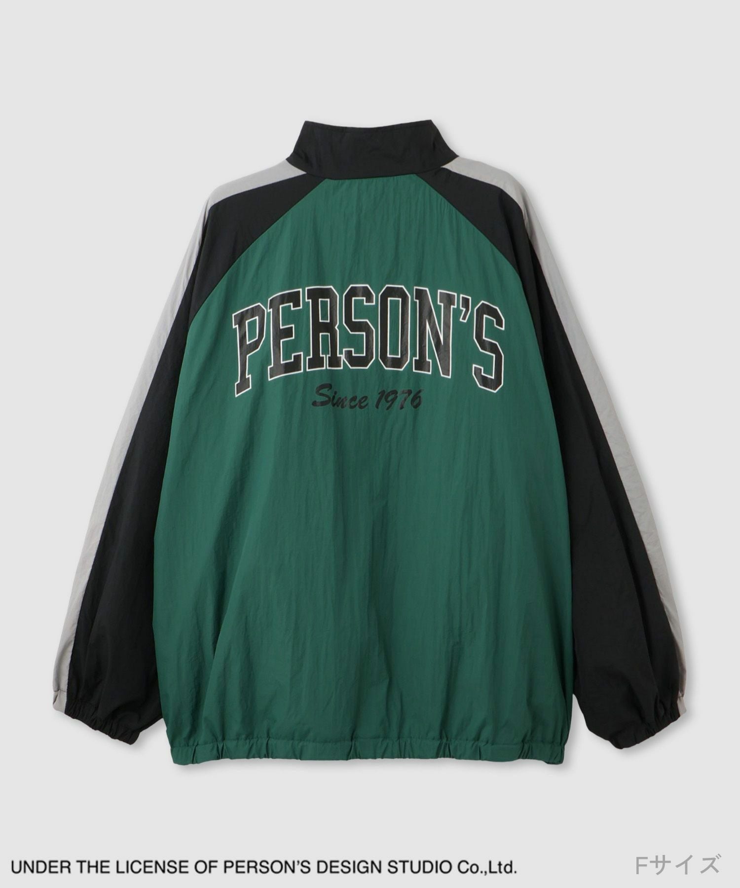 PERSON'S 別注デザイン 切替トラックジャケット レディース