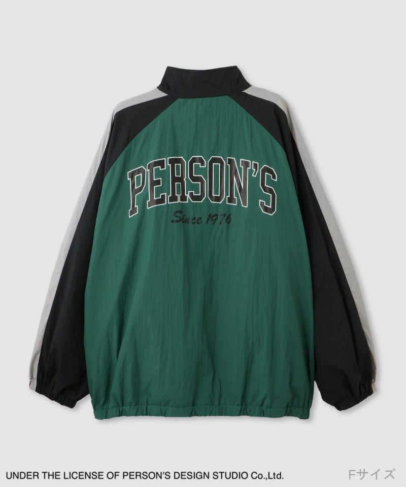 PERSON'S 別注デザイン 切替トラックジャケット レディース商品画像-21