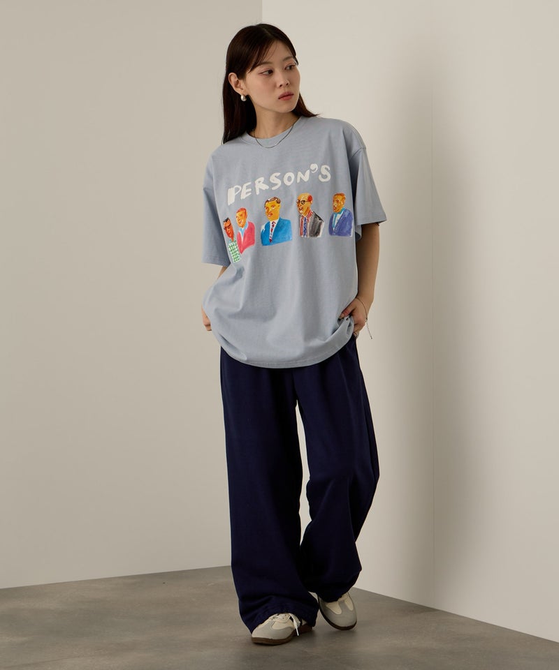 PERSON'S  別注デザイン プリントTシャツ レディース商品画像-7