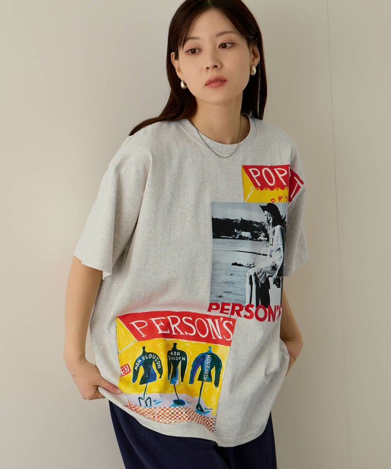 PERSON'S 別注デザイン プリントTシャツ レディース商品画像-15