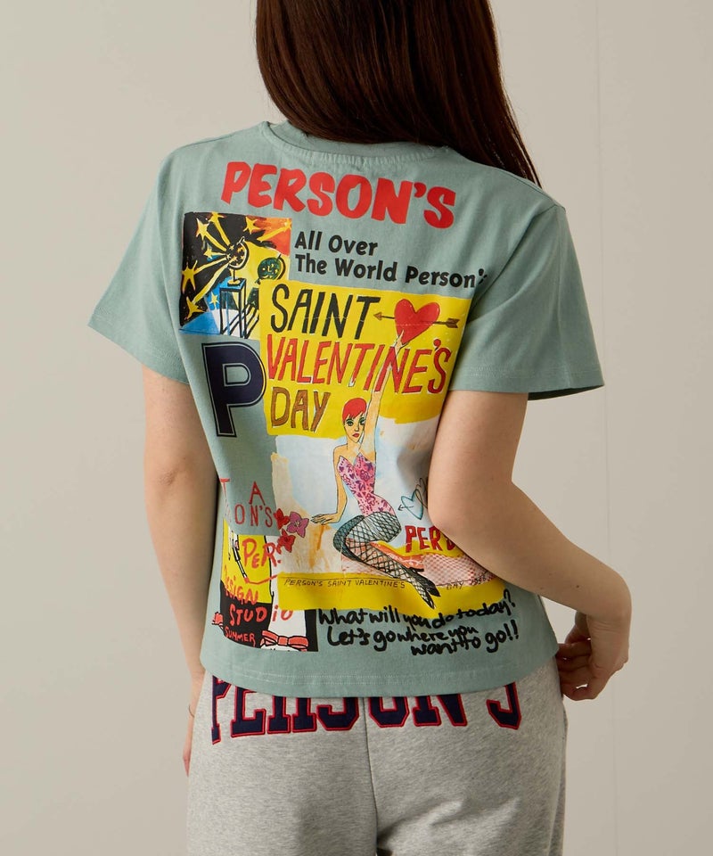 PERSON'S  別注デザイン プリントTシャツ レディース商品画像-24