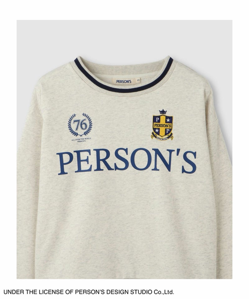 [期間限定価格]PERSON'S  別注デザイン リブライントレーナー レディース商品画像-20