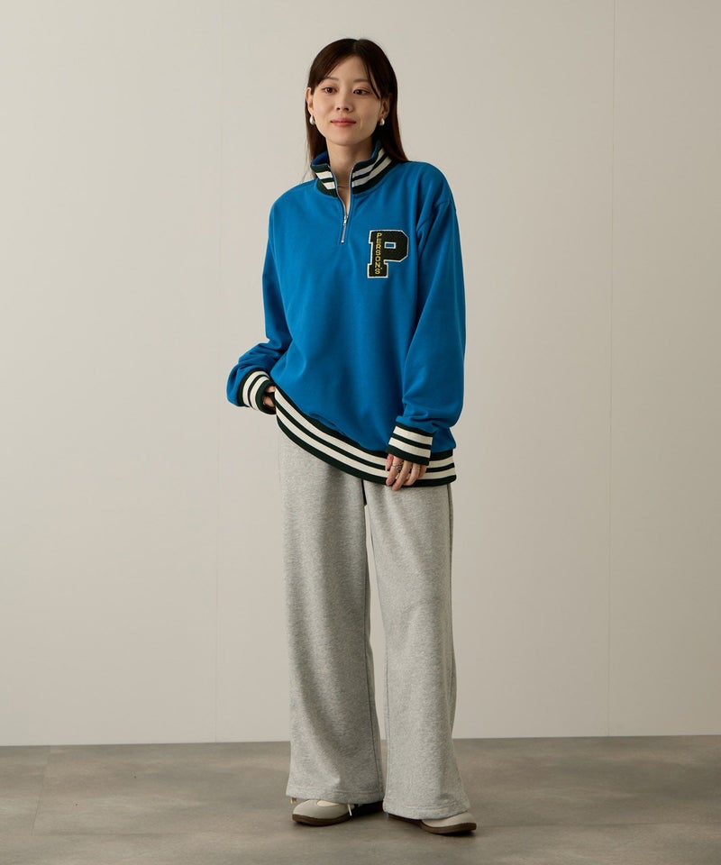 [期間限定価格]PERSON'S  別注デザイン ZIPUP リブライントレーナー レディース商品画像-9