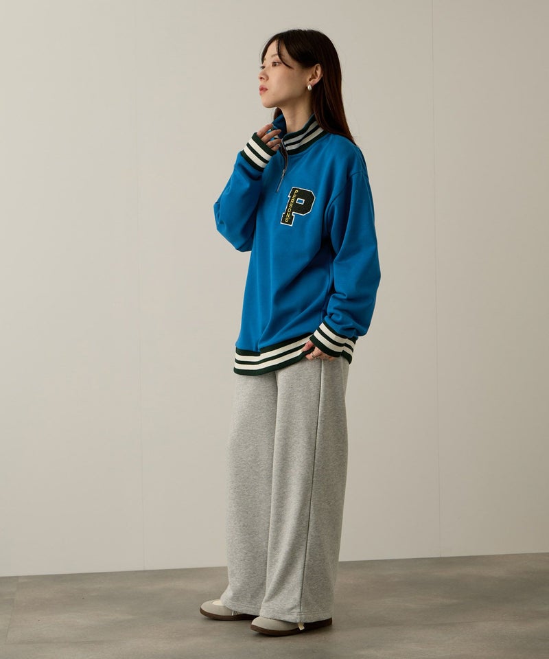 [期間限定価格]PERSON'S  別注デザイン ZIPUP リブライントレーナー レディース商品画像-10