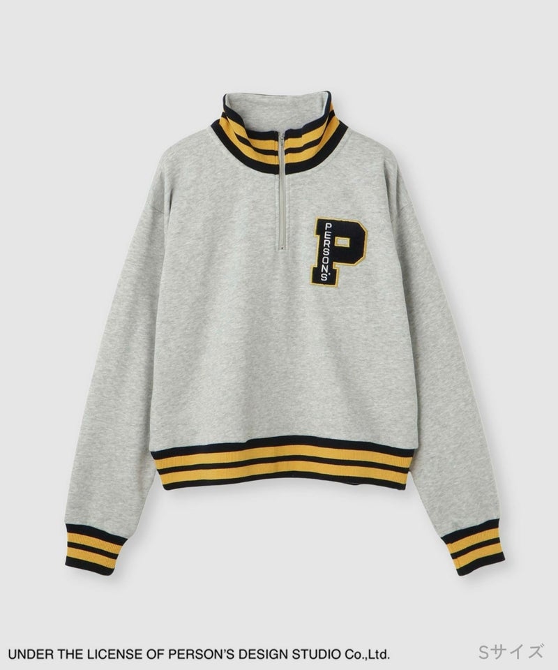 [期間限定価格]PERSON'S  別注デザイン ZIPUP リブライントレーナー レディース商品画像-11