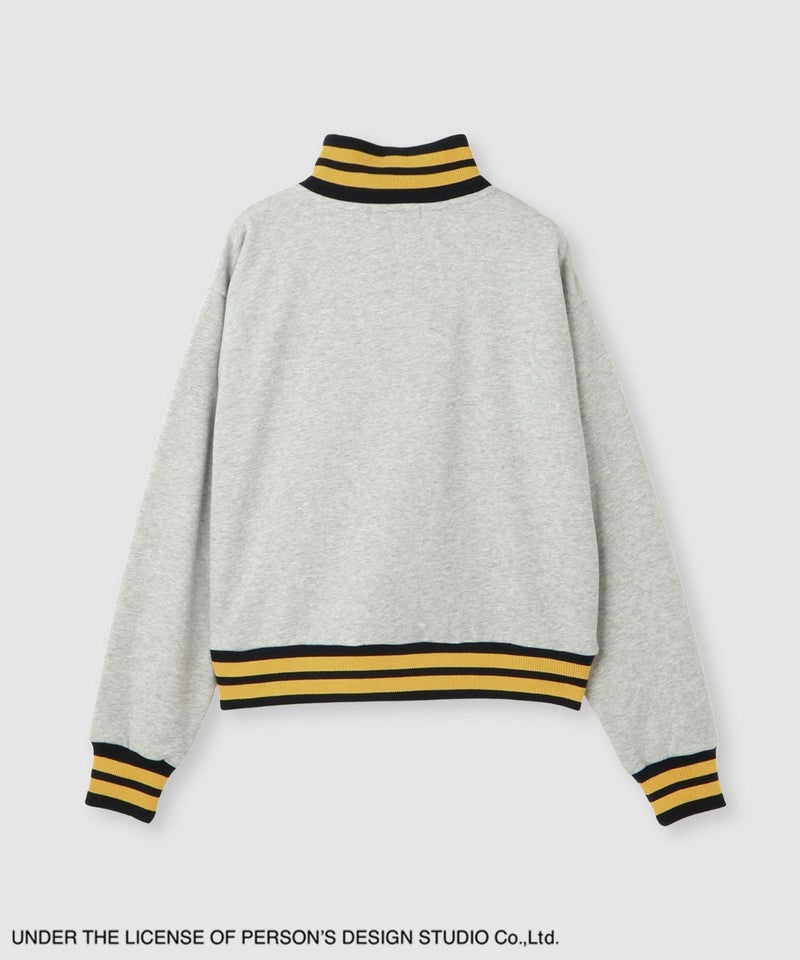 [期間限定価格]PERSON'S  別注デザイン ZIPUP リブライントレーナー レディース商品画像-13