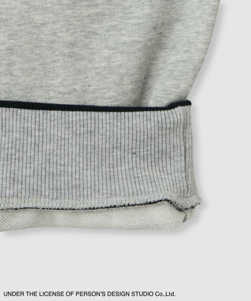 PERSON'S 別注デザイン ZIPUP リブライントレーナー レディース商品画像-16