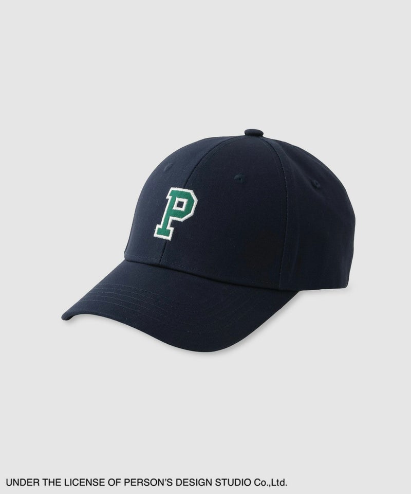 PERSON'S  別注デザイン カレッジロゴ＆ワッペン刺繍コットンキャップ レディース商品画像-20
