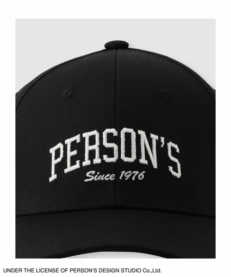 PERSON'S 別注デザイン カレッジロゴ&ワッペン刺繍コットンキャップ レディース商品画像-25
