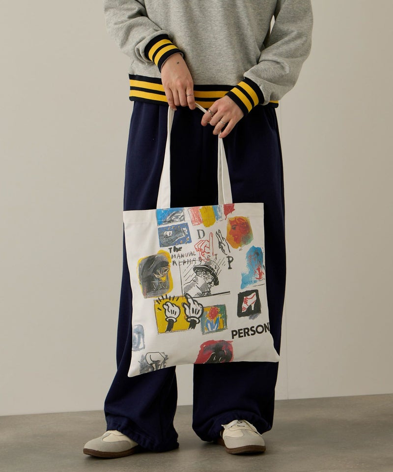 PERSON'S  別注デザイン キャンバスグラフィックトートバッグ商品画像-1