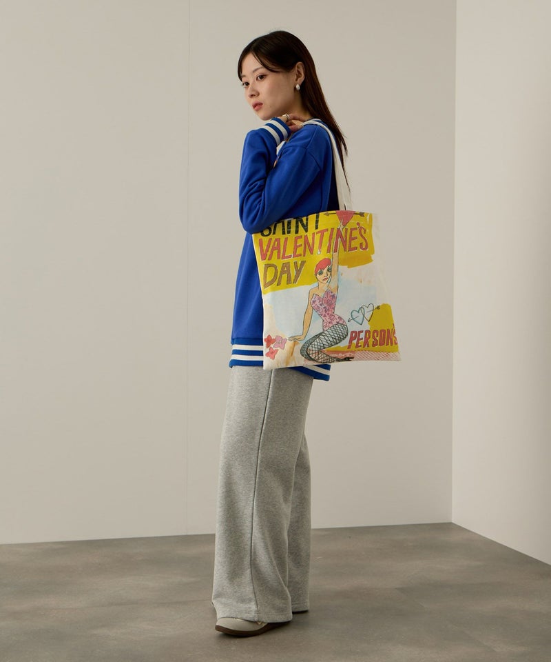 PERSON'S 別注デザイン キャンバスグラフィックトートバッグ商品画像-19