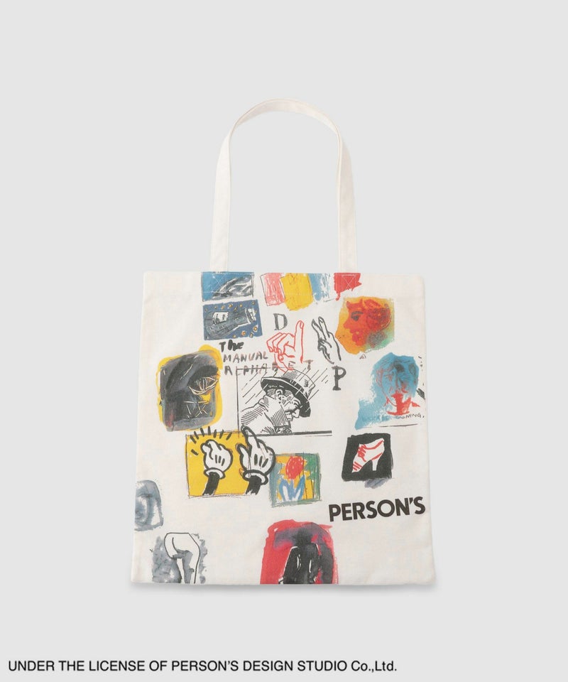 PERSON'S 別注デザイン キャンバスグラフィックトートバッグ商品画像-20