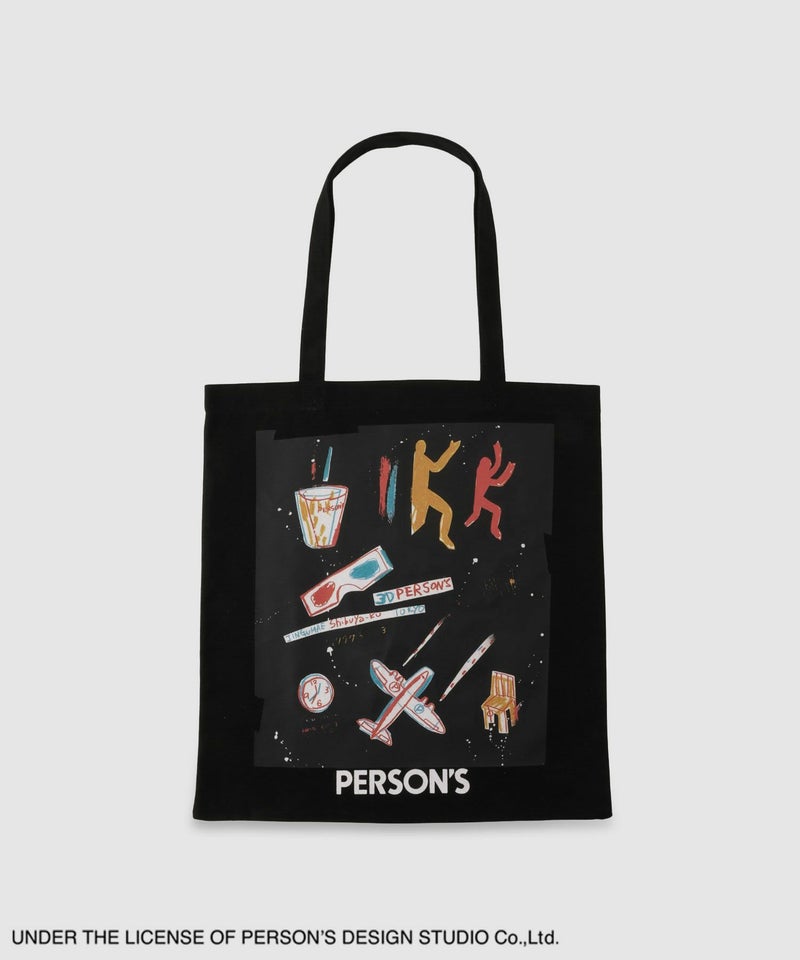 PERSON'S 別注デザイン キャンバスグラフィックトートバッグ商品画像-24