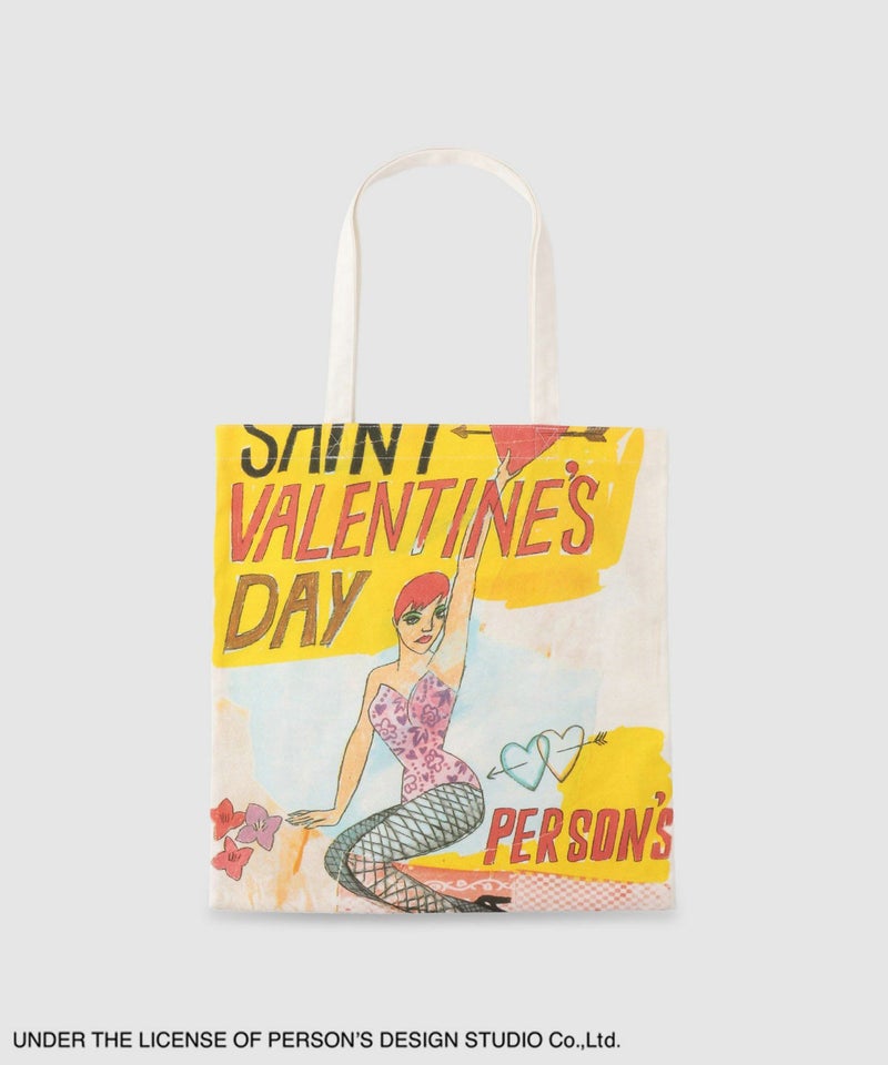 PERSON'S  別注デザイン キャンバスグラフィックトートバッグ商品画像-25