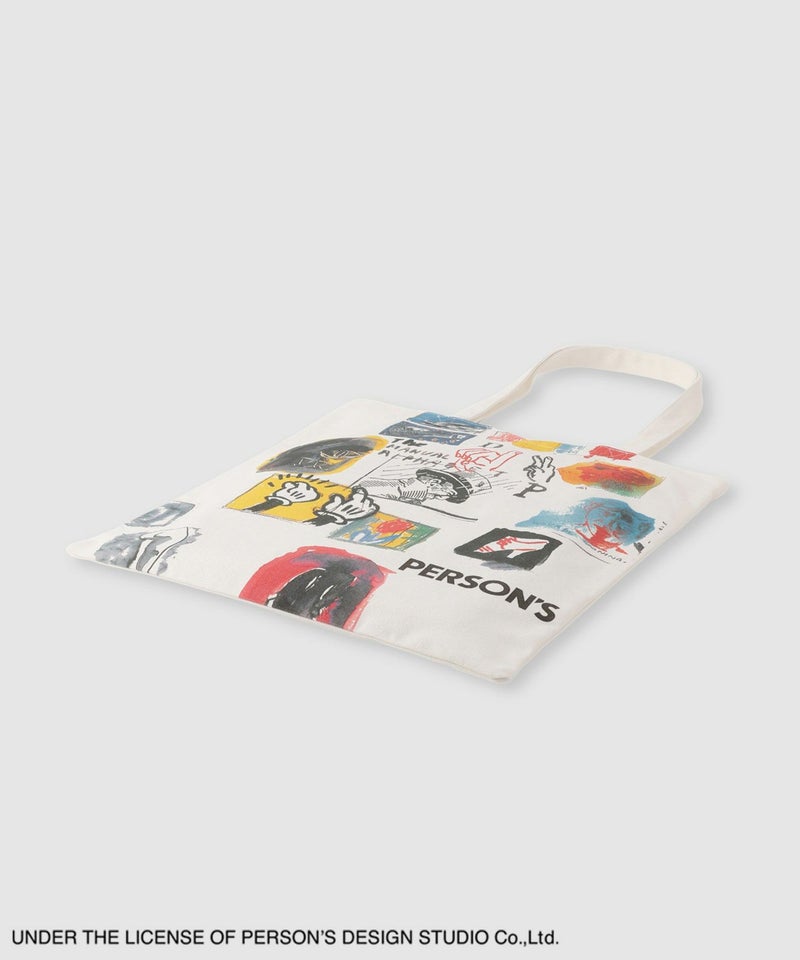 PERSON'S 別注デザイン キャンバスグラフィックトートバッグ商品画像-29