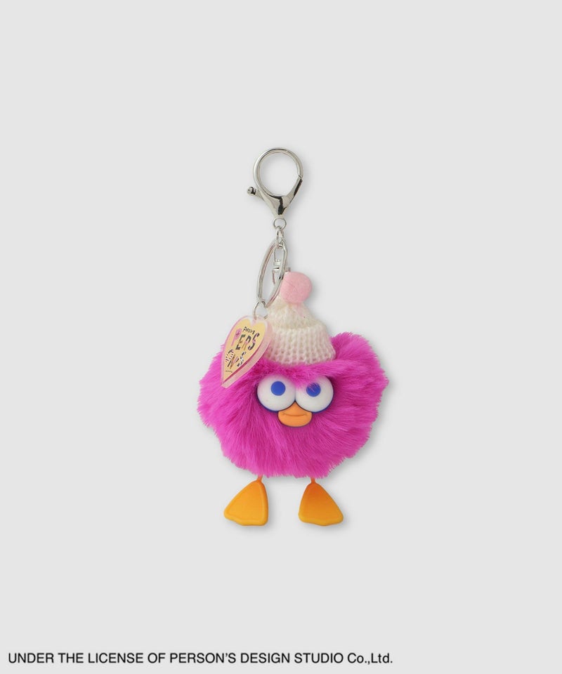 PERSON'S  別注デザイン モフモフキャラクターキーホルダー商品画像-3